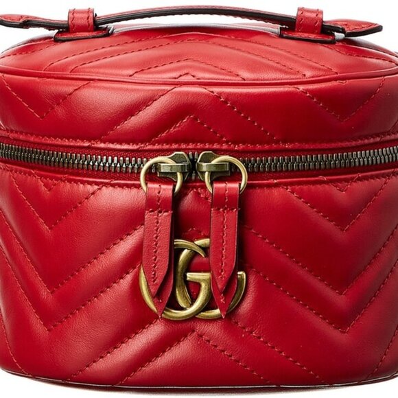 New, Gucci, Matelassé Marmont Quilted Calf Leather Mini Backpack - Picture 9 of 16